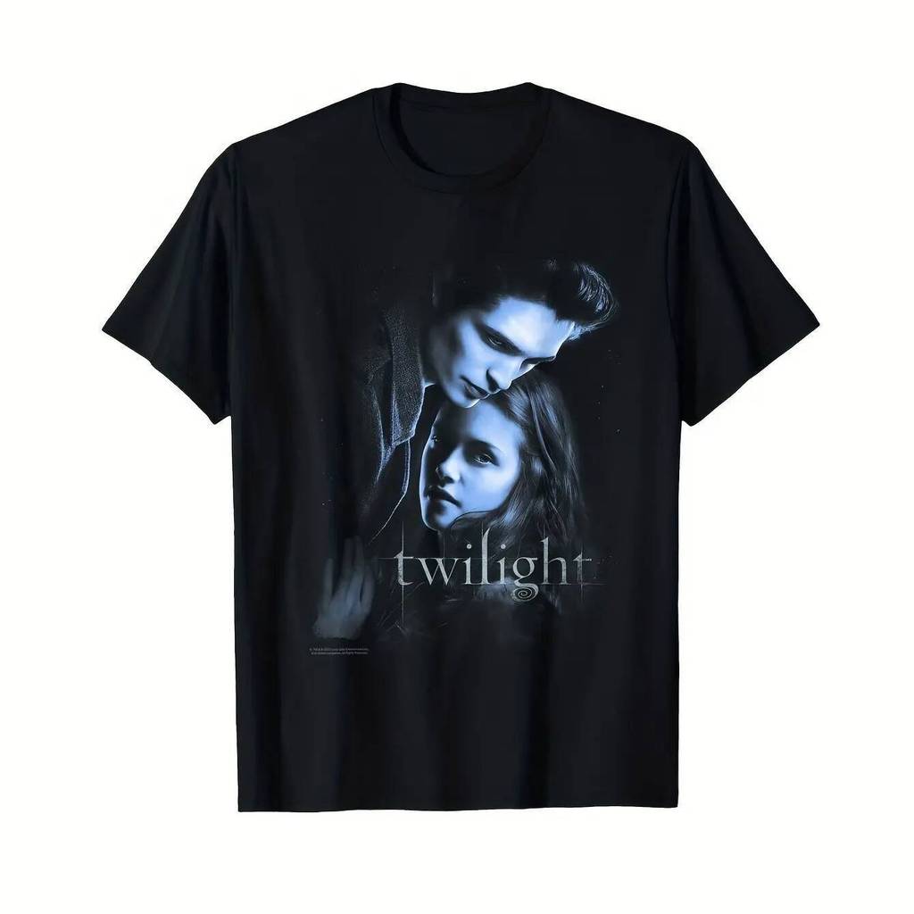 Chạng vạng Phim Áo Thun Bella Swan Edward Cullen Graphic Tee Chính Thức Chạng vạng Người Hâm Mộ Tran