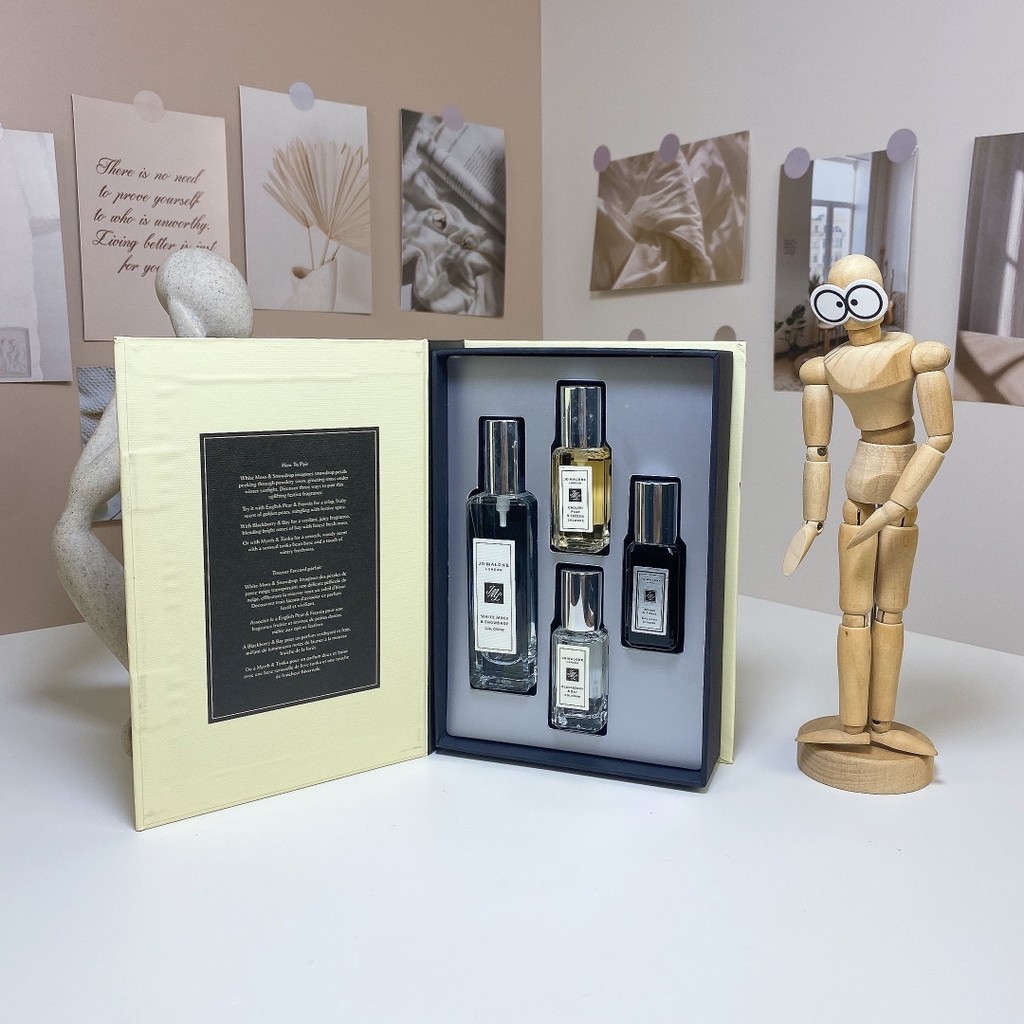 Hàng Mới Về 40 Jo Malone Hộp Quà Tặng Nước Hoa Giới Hạn Bộ 4 Món Nước Hoa Jo Malone Mẫu Chính Thức B
