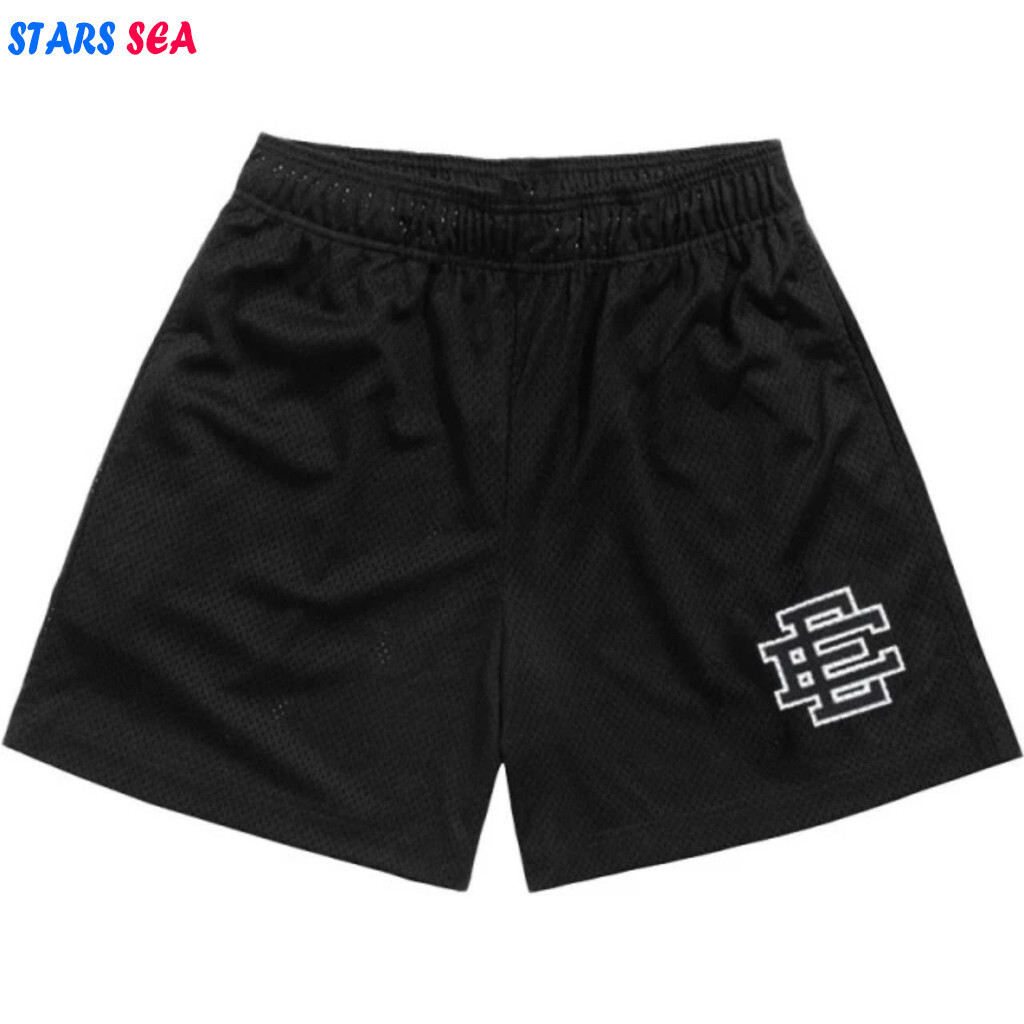 Quần short nam trắng đen của Eric Emanuel