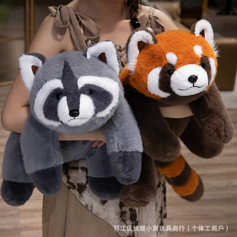 Dễ Thương Nằm Búp Bê Cáo Nhỏ Sang Trọng Đồ Chơi Gấu Trúc Nhỏ Gấu Nâu Búp Bê Ragdoll Trẻ Em Thoải Mái