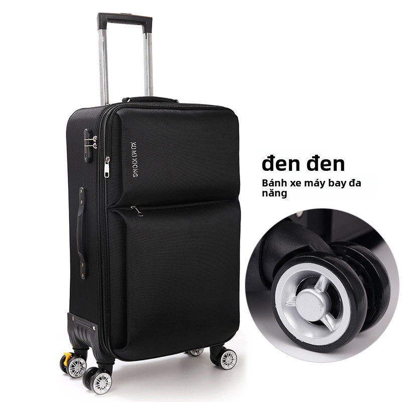 Vali kéo Oxford nam, du lịch 26inch dành cho nữ, khóa mật khẩu 20inch, vali vải công sở dung tích lớ