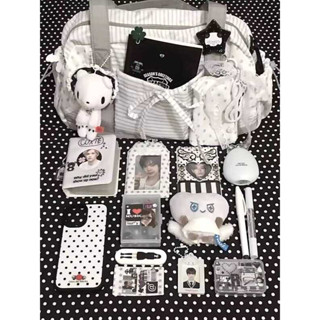 Note Star Chấm Bi Túi Đeo Vai 2025 Du Lịch Đường Ngắn Đi Làm Túi Nách Dung Tích Lớn Túi Boston