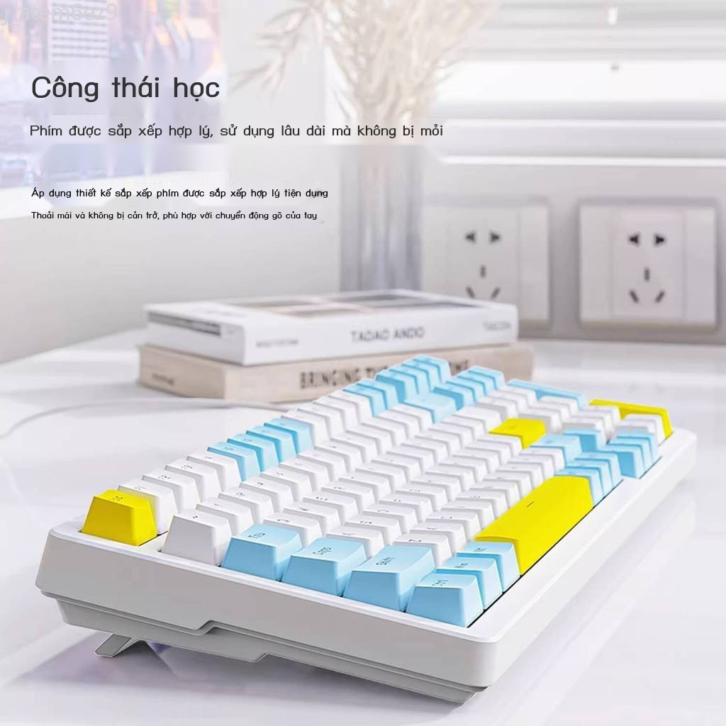 [VIP] Bàn cơ Liberty Wolf K3MAX, tùy chỉnh, chơi game, có dây, hot-swappable, máy tính để bàn, bàn