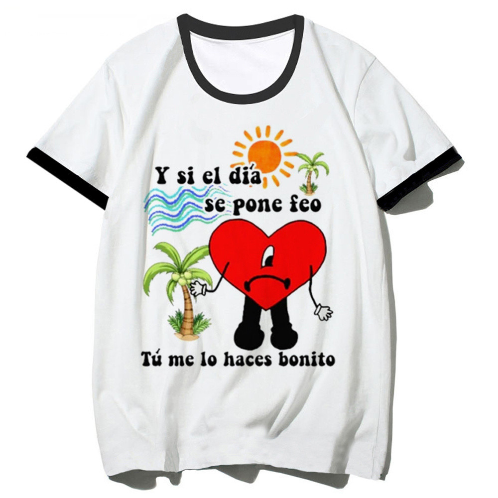 Áo Thun Nữ Phong Cách Goth-HipHop Harajuku Cho Sinh Viên