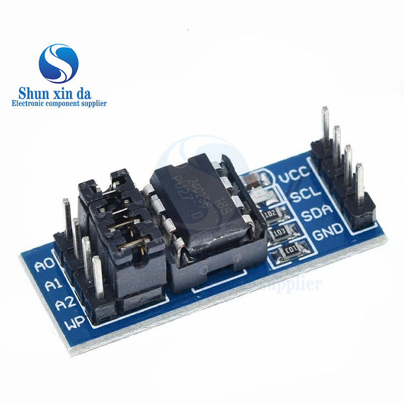 Mô-đun bộ nhớ EEPROM giao diện AT24C256 24C256 mới cho arduino