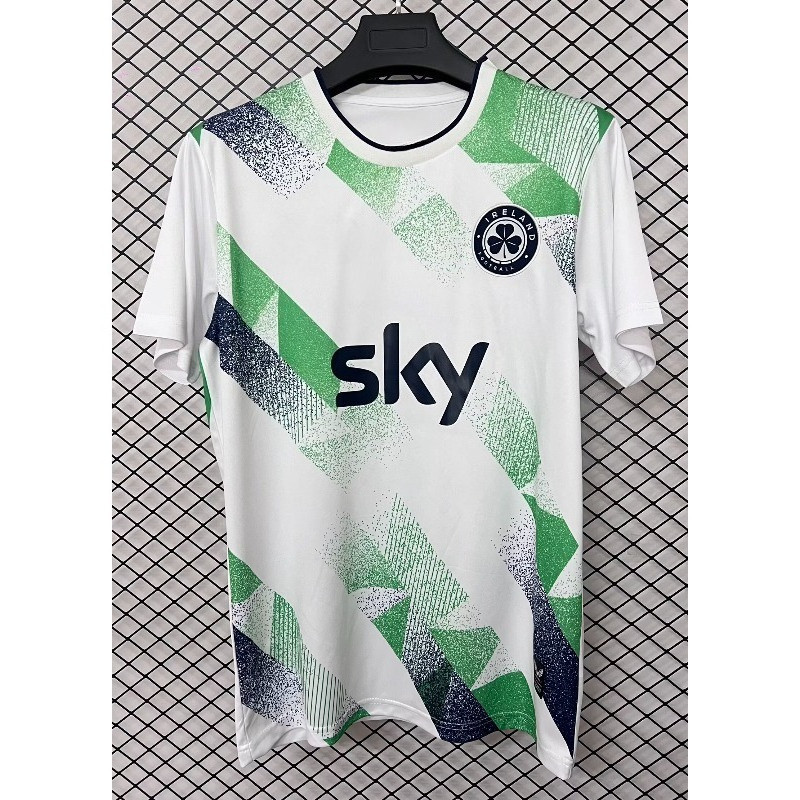 26-27 Ireland Sân nhà và sân khách Bóng Xanh Lá Áo sơ mi thể thao ngắn tay khô nhanh Jersey 100-6XL‌