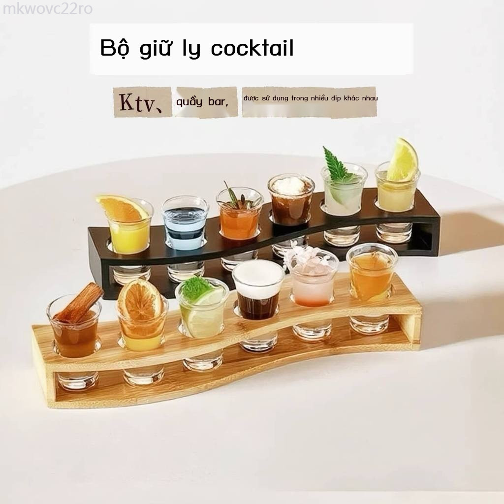 ( Sẵn) Bộ shot sáng tạo, B52 một cocktail, giá đỡ cốc, trộn tequila, cốc bomber