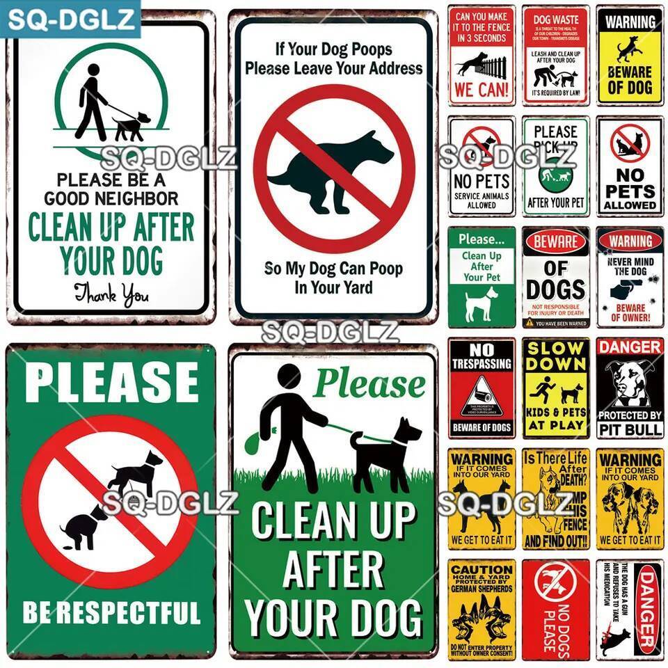 [SQ-DGLZ] KHÔNG CÓ Dấu hiệu kim loại PET Vintage Mảng bám Tín hiệu trang trí tường cho quán Bar Quán