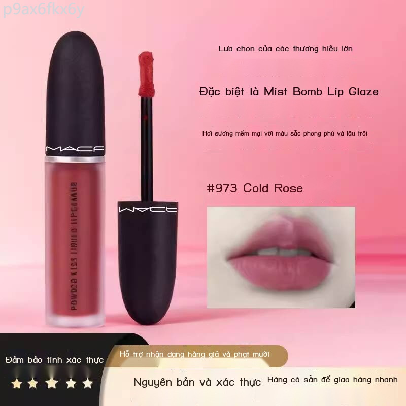[Đa Năng] Quà sinh nhật cho bạn gái: son bóng 973#Son môi 997MAC FD, sản phẩm hãng một thương hiệu