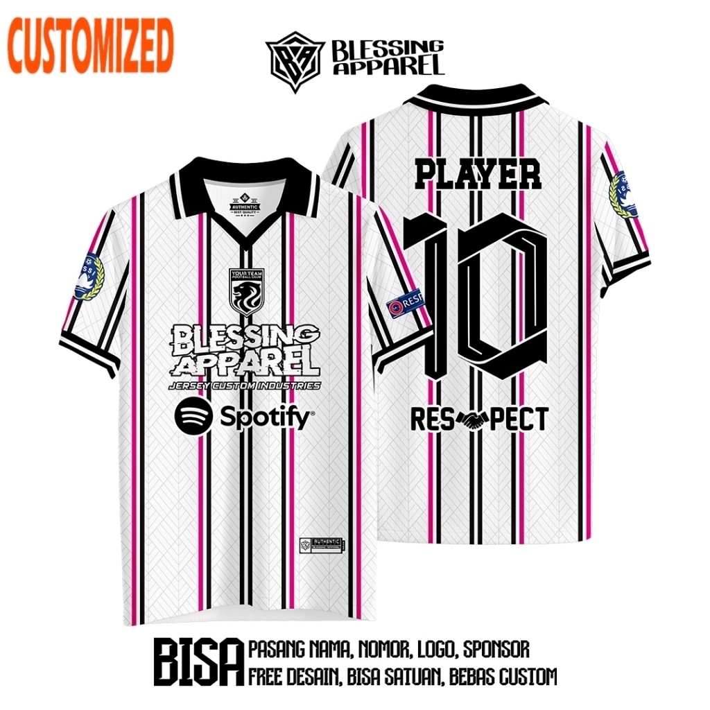 Tùy chỉnh miễn phí IN FUTSAL JERSEY / FOOTBALL JERSEY / IN LỚP JERSEY CÓ SALUR MOTIF