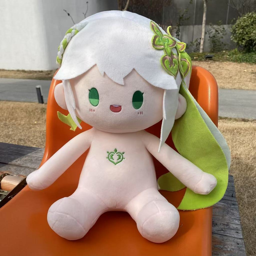Genshin Impact phụ kiện Nahida Anime doll búp bê bông 40cm nguyên bản có sẵn

