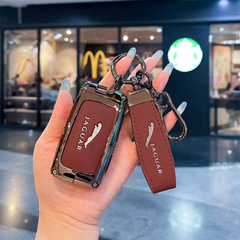 Thích hợp cho 24 Vỏ chìa khóa cao cấp Jaguar xfl xel Nam fpace Mặt dây chuyền xjl Xe ftype Vỏ epace 