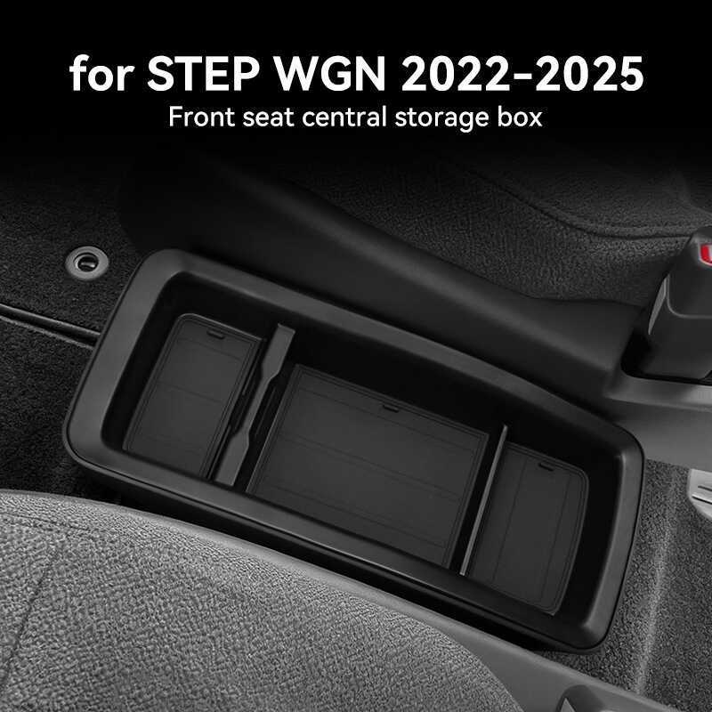 Thích hợp cho 22-25 Honda STEPWGN Buwei Thế Hệ Thứ Sáu Ghế Trước Điều Khiển Trung Tâm Lưu Trữ Hộp Bả