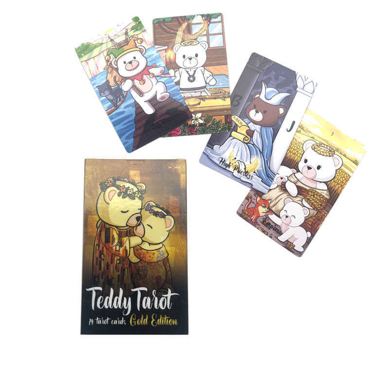 12X7 Teddy Tarot Teddy Tarot Card Board Game Phiên bản thứ ba
