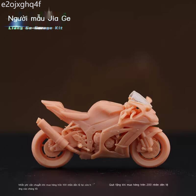 [ Siêu Tiết kiệm] Mô hình xe máy Liangge Model Original D027 Kawasaki ZX10R Track Edition độ, tỷ lệ