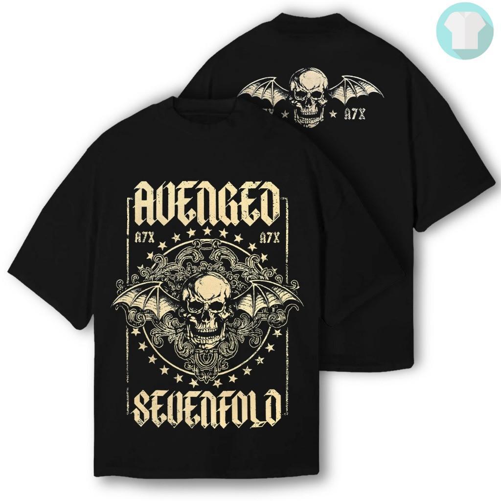 Áo thun nam A7X Avenged Sevenfold| Mềm Cao Cấp Cotton