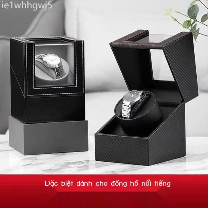 (Date mới) Hộp xoay điện, cơ, phù hợp cho Longines, Omega, Rolex, hộp đồng hồ tự động 9