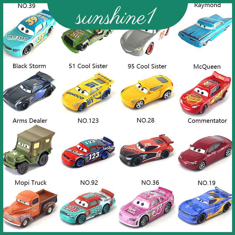Cars 95 Grey Mcqueen Hợp kim Mcqueen Mcqueen 1st 3rd Racing Sưu tập