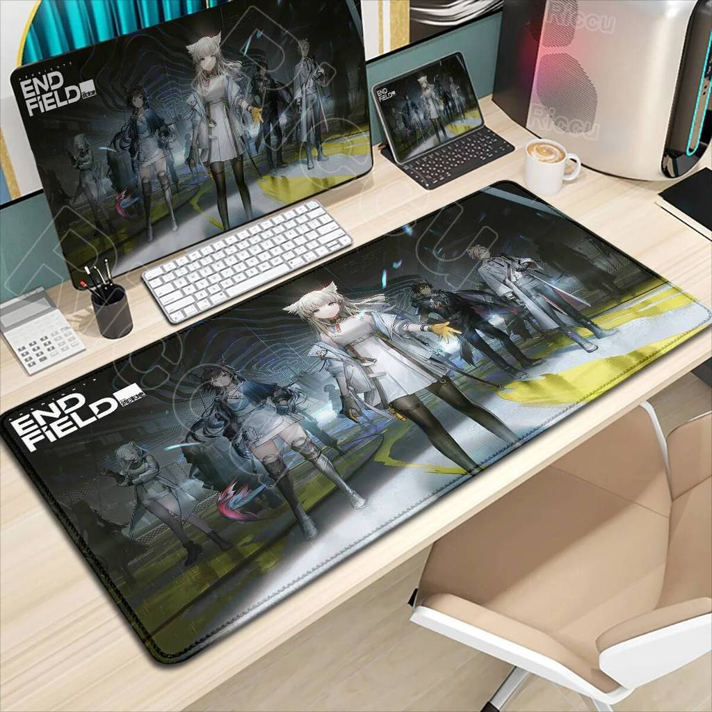 Mới Arknights Endfield Mouse Pad Anime Girl Gaming Mousepad Khá Lớn Chuột Thảm Game Thủ XXL 900x400m