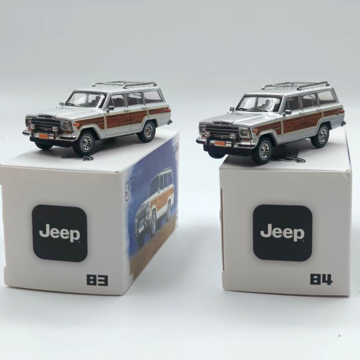 596 1: 64 Hợp Kim Xe Mô Hình Retro Xe Hơi Mỹ Wagna Jeep Xe Địa Hình Bộ Sưu Tập Mô Hình Đồ Trang Trí 