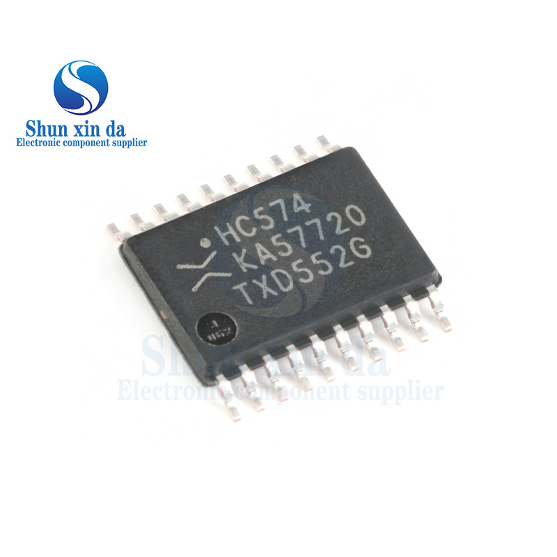 10 CHIẾC 74HC574PW TSSOP-20 74HC574PW, 118 74HC574 SN74HC574PWR HC574 SMD Octal D-loại Flip-flop Tíc