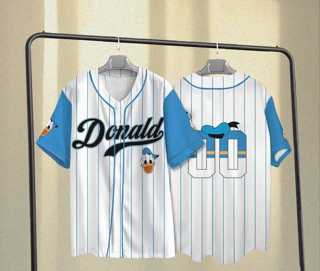2026 Disney Mickey Và Những Người Bạn Retro Áo Bóng Chày Bộ Sưu Tập Mickey Áo Sơ Mi Mickey Và Người 