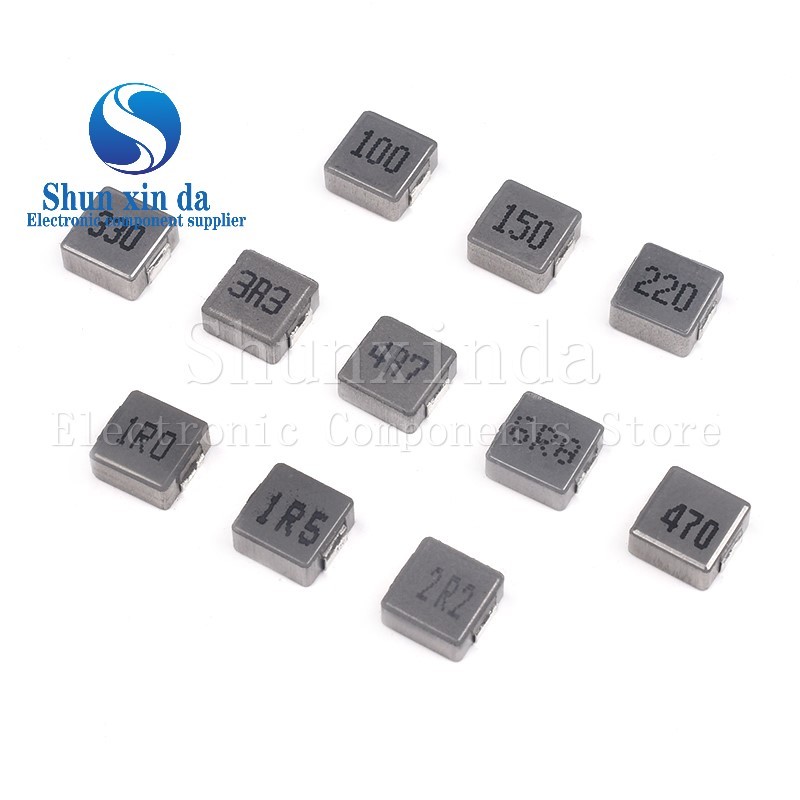 10 CÁI 0420 0530 0630 1040 1265 Cuộn cảm điện đúc SMD 1uH 2.2uH 3.3uH 4.7uH 6.8uH 10uH 15uH 22uH 47u