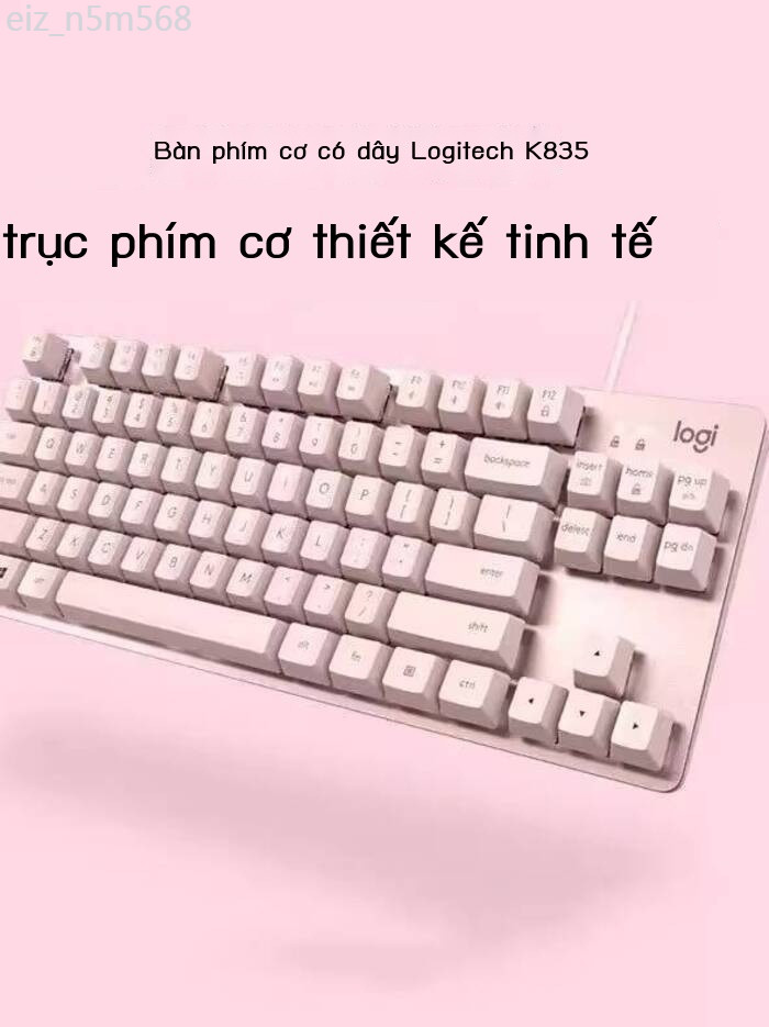[GIÁ SỈ]  Bàn cơ có dây Logitech K835 84 dùng cho máy tính văn phòng, gõ phím tại nhà, chơi game, s