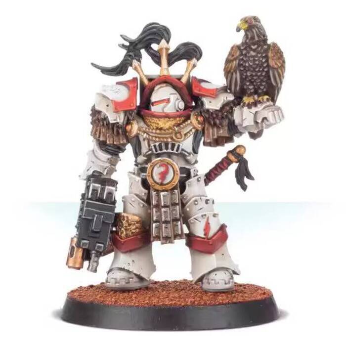 [Mô hình Warhammer] Star Warrior White Scar Terminator Armor Consul Resin Model