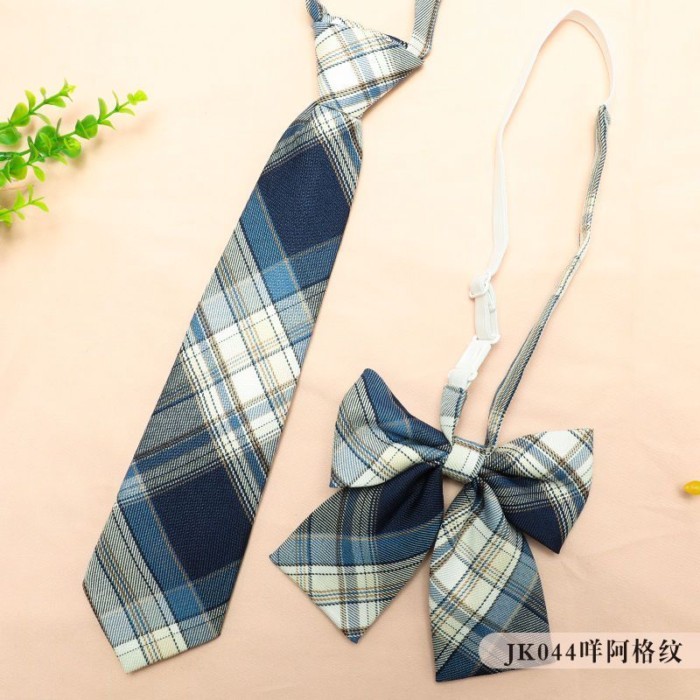 JK Free Tie Tie Flower Suit Bow Tie Preppy Style Phiên bản Hàn Quốc Chuyên nghiệp Mặc JK044 Baa Chec