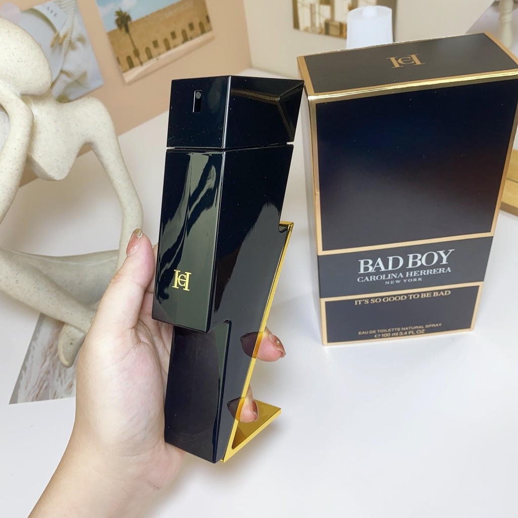 Nước hoa nam Fashion 65 Carolina Black Bad Boy CH Bad Boy 100ml Carolina Herrera BAD BOY Thương hiệu