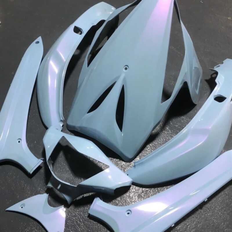 Fire Gen 1, Bộ Vỏ Xe Máy Cá Nhân Hóa Sanyang One Gy6, Màu Bạc Mới, Phù Hợp Với Ghost Train.