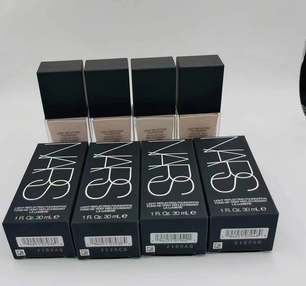 Thời Trang Bán Hàng Trực Tiếp 38 / Piece NARS Siêu Vuông Chai Chất Lỏng Nền Hàng Có Sẵn 5 Màu Tất Cả