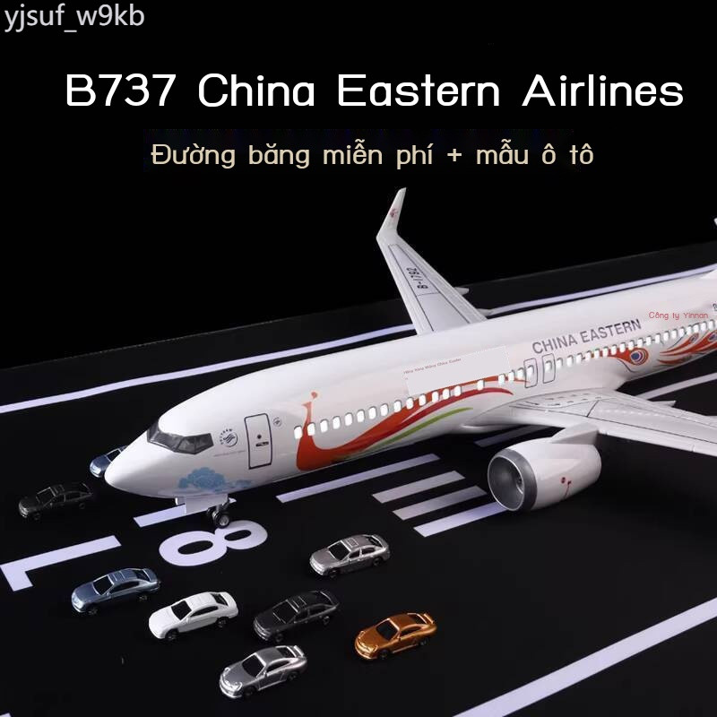 [Mẫu mới] Mô hình Boeing 737, máy bay chở khách B737 của Eastern Airlines với màu sắc Peacock Liver