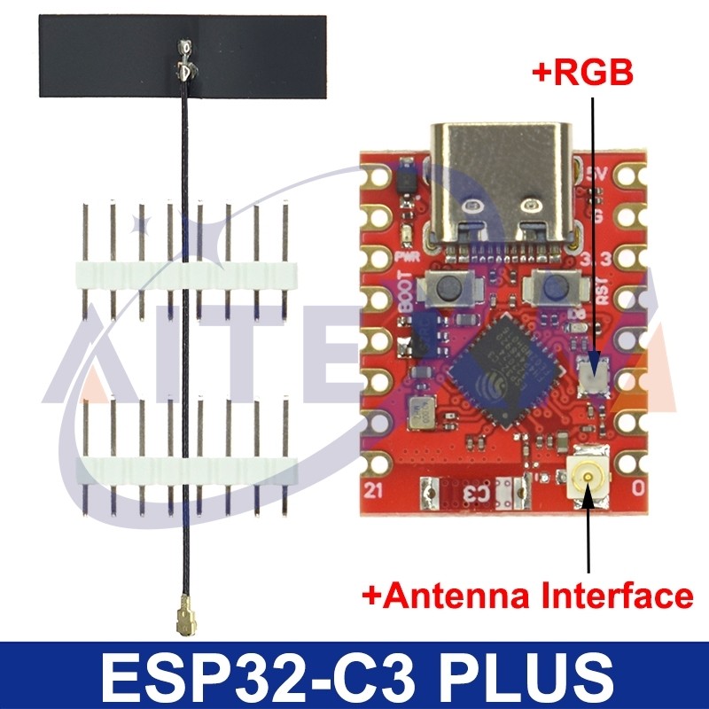 ESP32-C3 MINI Ban Phát Triển SuperMini PLUS, WiFi Bluetooth, ESP32-C3