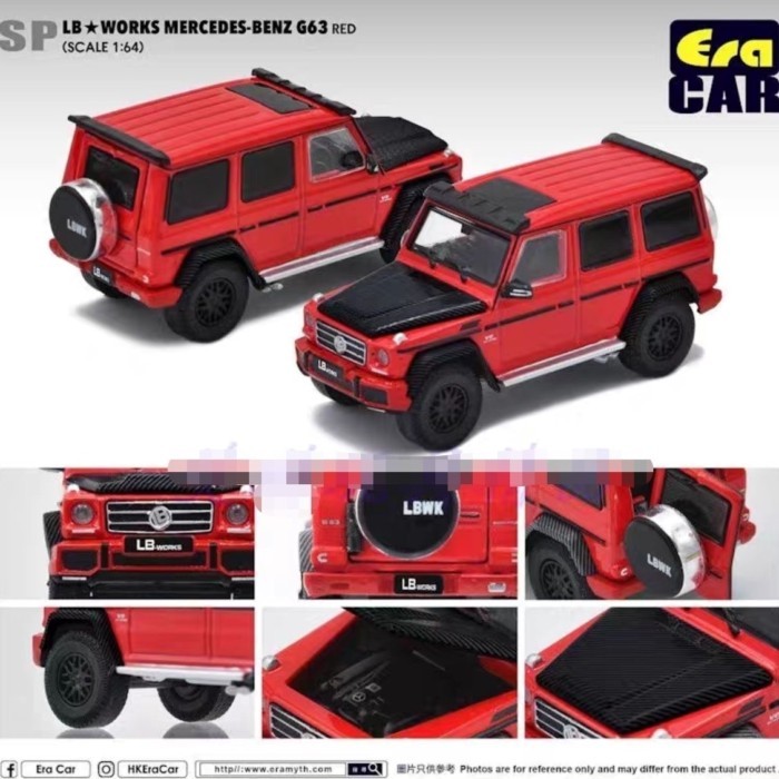 ERA 1: 64 Benz AMG G63 Mẫu xe hợp kim Benz Hồng Kông
