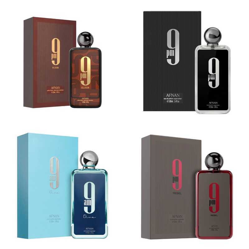 Afnan 9 PM Rebel Unisex 1ml Nước hoa nam ngoại thương Trung Đông