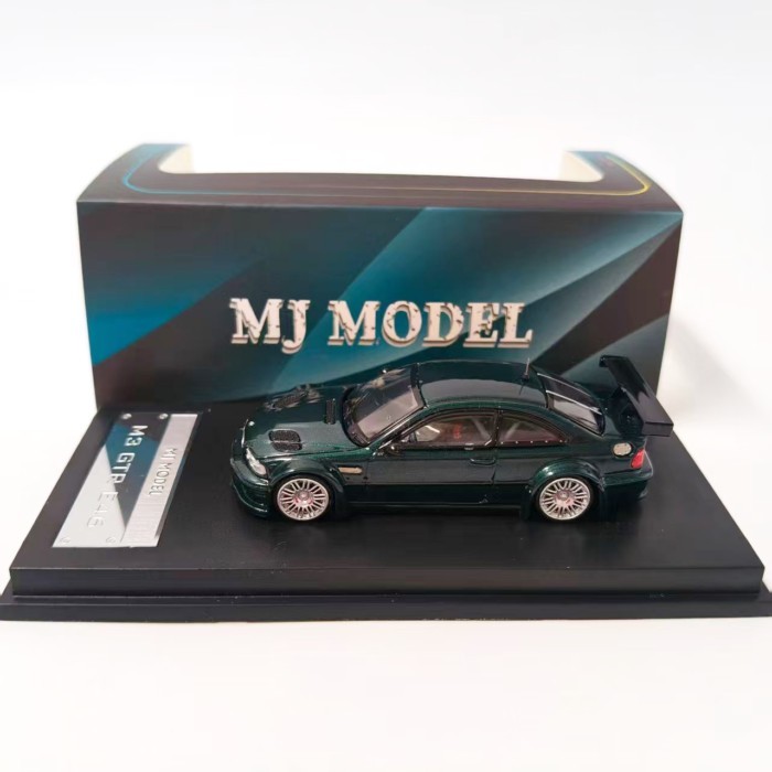 MJ 1: 64 BMW 3 Series GTR E46 Mô Phỏng Hợp Kim Xe Thể Thao Xe Ô Tô Mô Hình Tĩnh Thành Sản Phẩm Bộ Sư