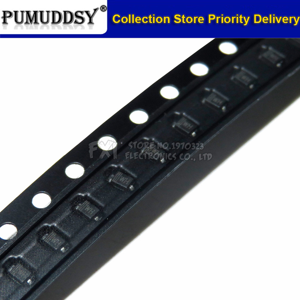 100 Chiếc SMD Zener Diode 12V SOD-323 0805 0,25 W SMD Diode BZT52C12V WH MM3Z12V Miếng Dán