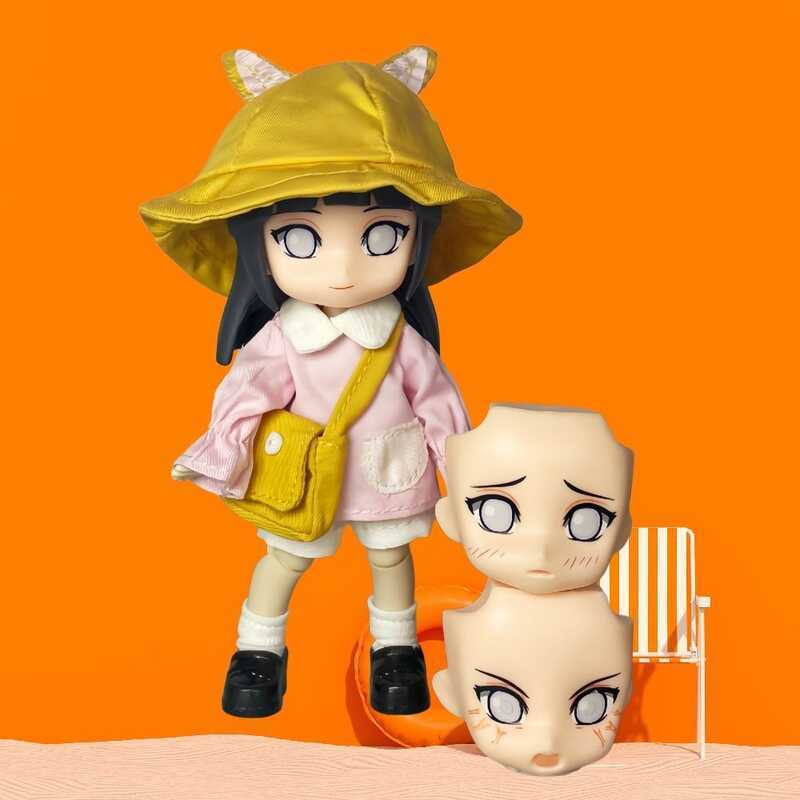 Hinata Hyuga Nendoroid BJD Action Figure Ob11 Full Set Naruto Merchandise Birthday Gift