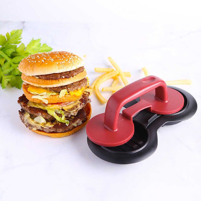 Burger Meat Press Double Hole Manual Meat Press Burger Meat Press Mold Tiện ích nhà bếp