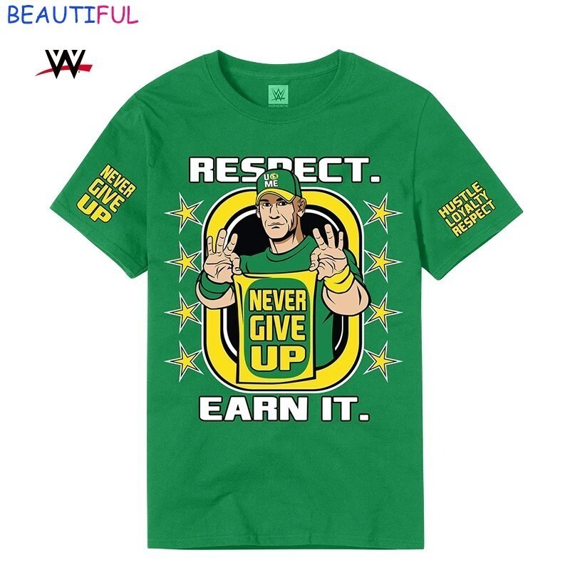 Áo thun ngắn tay in hình John Cena John Cena mới của WWE dành cho nam
 Áo