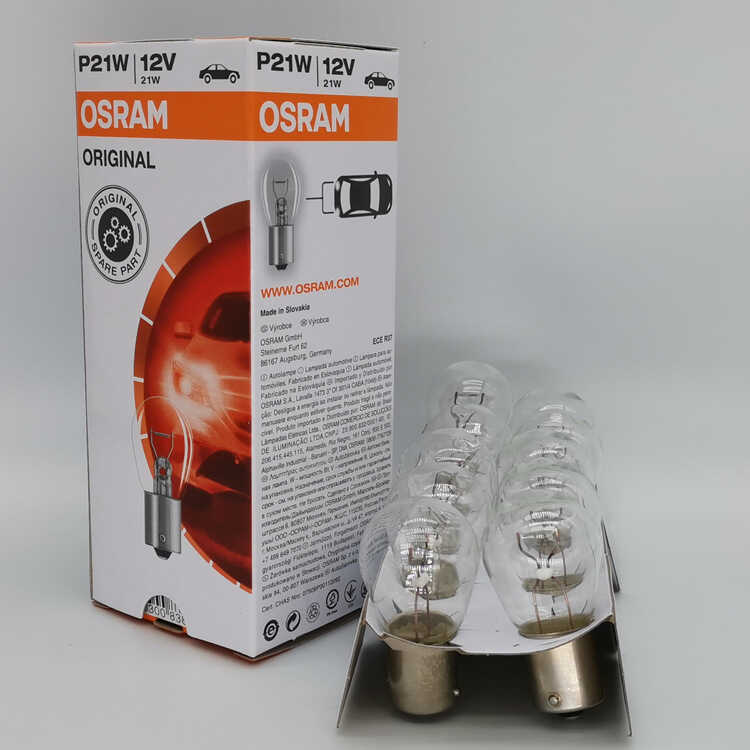 ❈ ❈ ❈ OSRAM SK 7506 12V P21W GỐC ❈ ❈ ❈ ❈ ❈ ❈ ❈ ❈ ❈ ❈ ❈