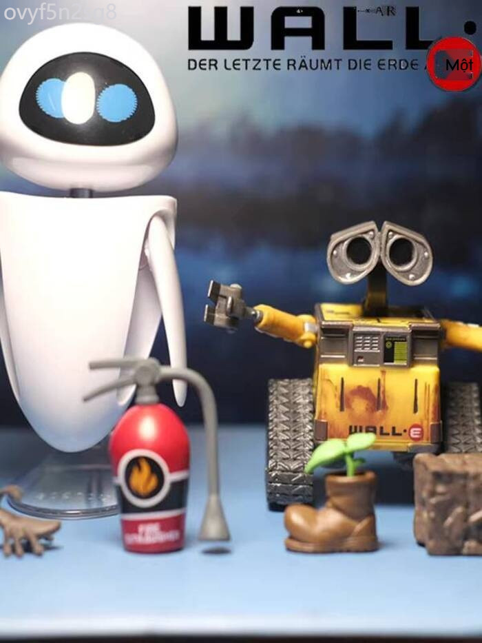 [HOT HIT] Mô Eva, Robot WALL-E, Đồ chơi mô hình nhân vật hành động WALL-E có khớp nối, Quà tặng