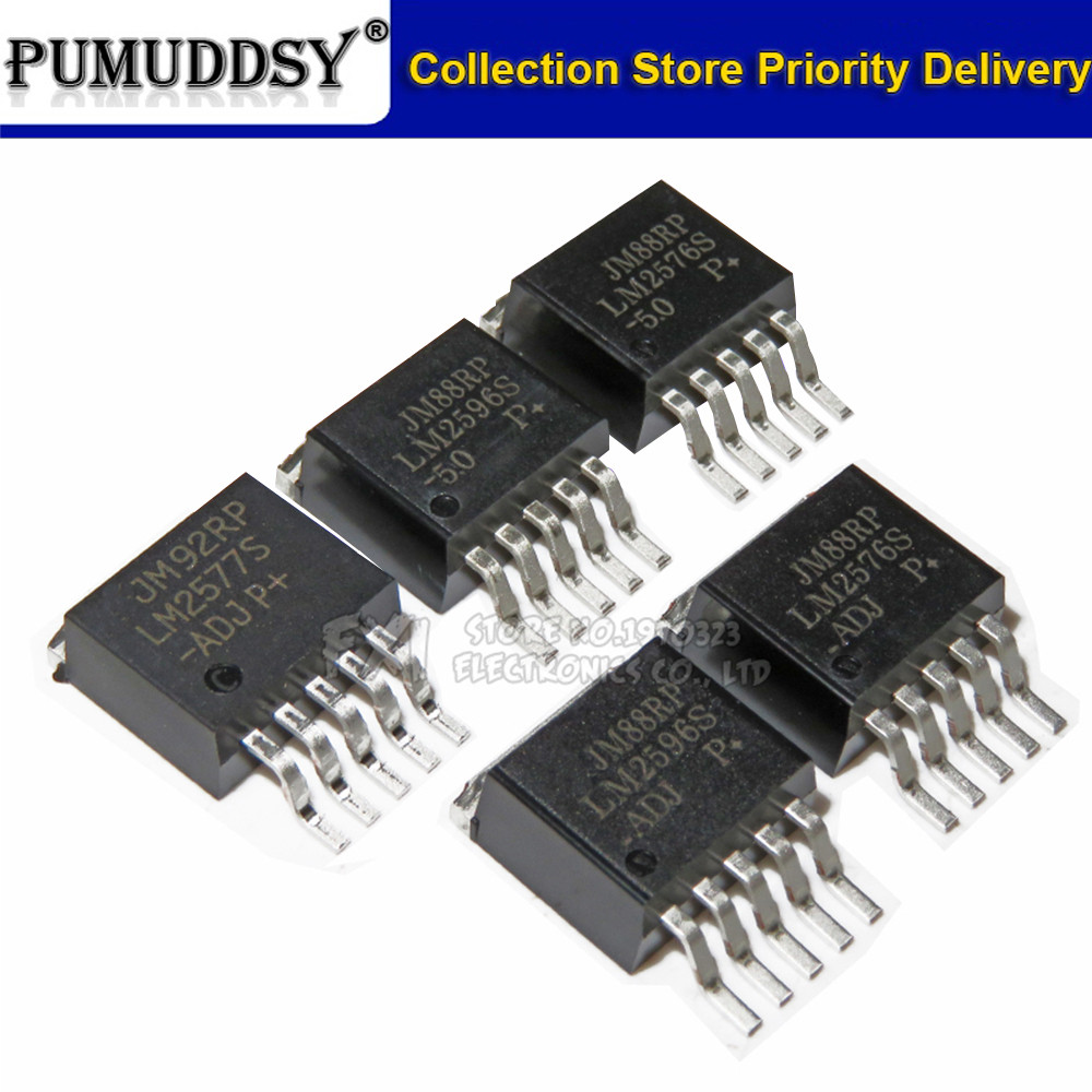 5 chiếc LM2577S-ADJ LM2596S-5.0 LM2596S-ADJ LM2576S-5.0 LM2576S-ADJ TO-263 mới và nguyên bản