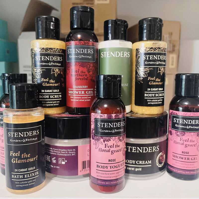 STENDERS STENDERS Kích thước du lịch Mẫu trung bình 50ml Sữa tắm Sữa tắm Sữa tắm Kem tắm bong bóng t