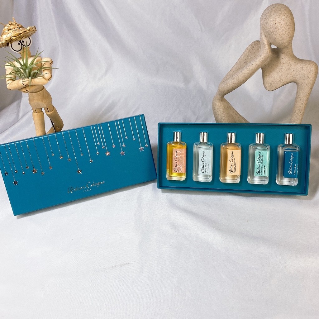 [Lựa chọn đặc biệt của Shopee] Hộp quà tặng nước hoa Olong phiên bản 35 Q Bộ 5 món☜Có năm hương thơm