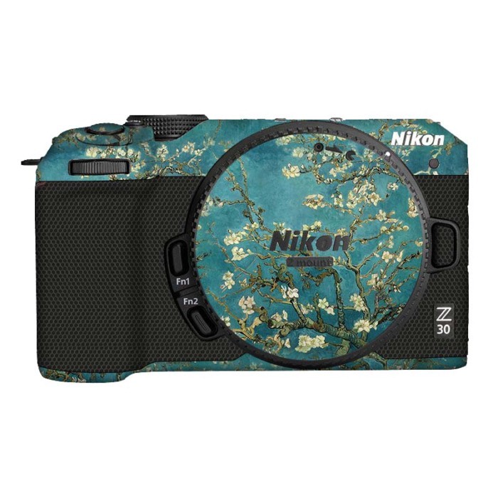 Thích hợp cho nhãn dán máy ảnh Nikon Z30 Nikon Z30 Phim bảo vệ cơ thể Sợi Carbon Ngụy trang Da 3M