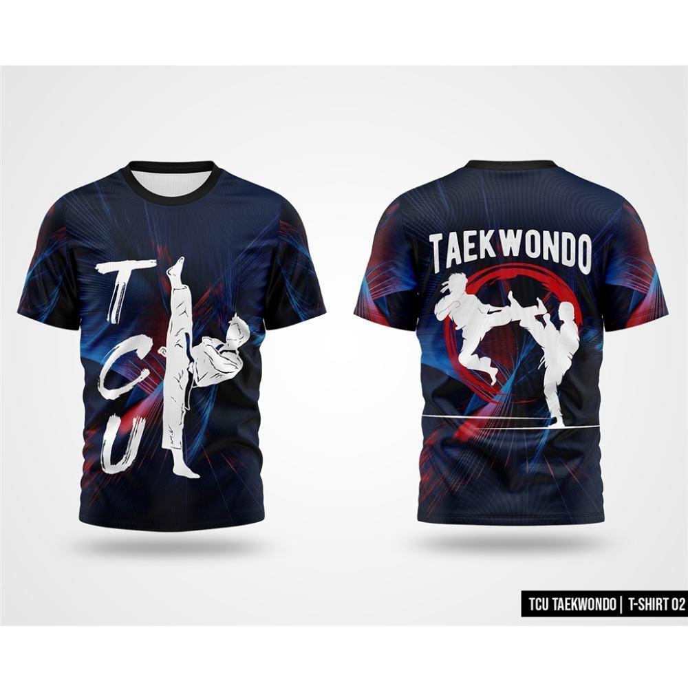 Áo thun TAEKWONDO 3Dprint Áo thun nam thăng hoa toàn diện