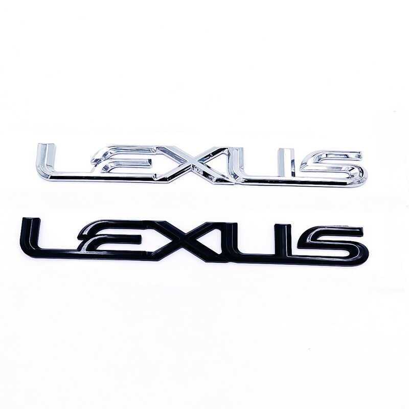 Thích hợp cho Logo xe LEXUS LEXUS LEXUS CT ES LS UX RX Logo tiếng Anh sửa đổi